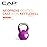 CAP Barbell 15 LB Neoprene Coated Cast Iron Kettlebell - Purple