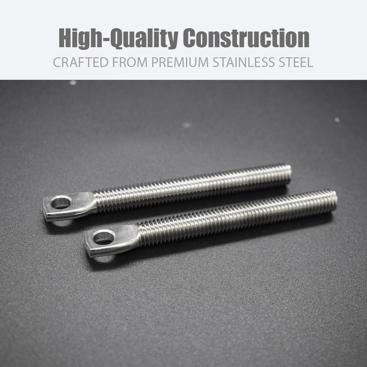 Automatic Gate Opener Tie Rod Chain Connection Hardware,Sliding Gate Roller Chain Bolt Tensioner Compatible with ANSI #40#41#428 (Flat, Standard) - Image 3