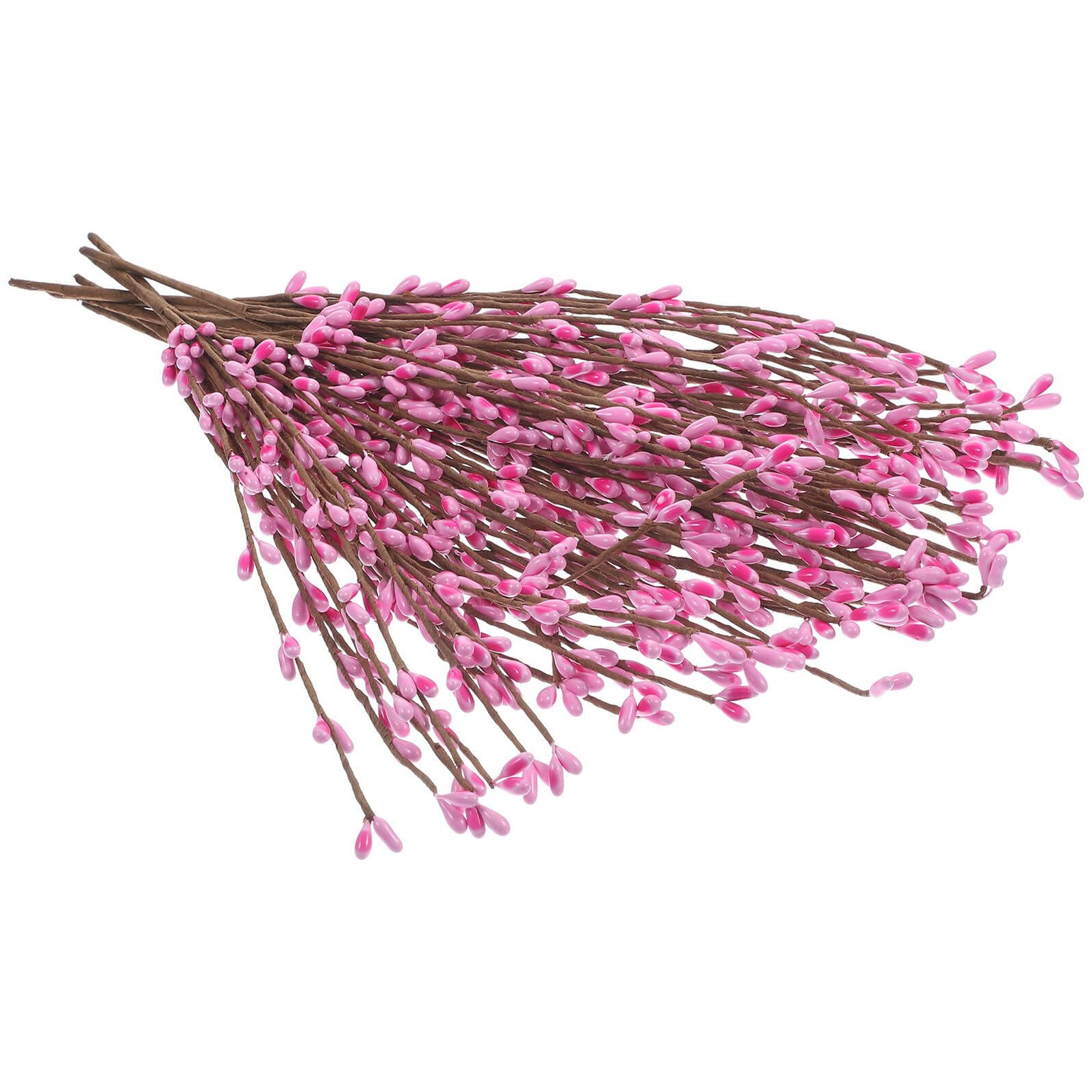 Branches décoratives artificielles avec baies colorées pour vase et centre de table