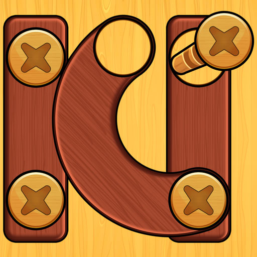 Wood Nuts & Bolts, Unscrew Bolt - Screw Pin Puzzle Game