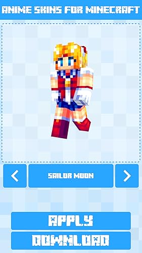 Anime Skins for Minecraft PE - Browse hundreds of the best anime skins and Apply your favorite ones