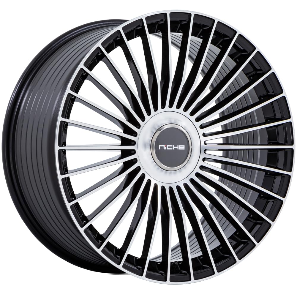 M282 22X9 5X4.25/4.5 G-BLK MCH-FC 38MM Custom Wheel