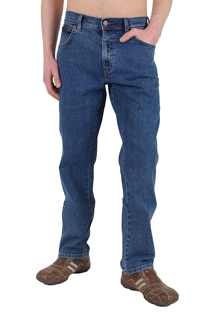 Wrangler Men's Texas Stretch Regular Fit Light Stone W32 L32