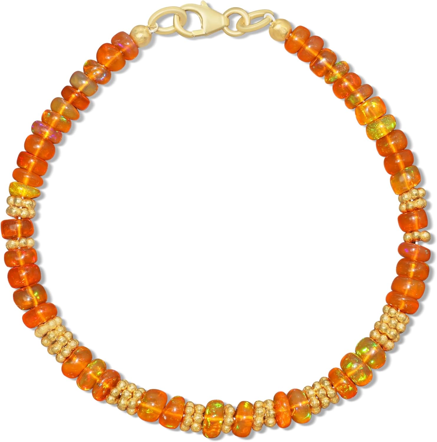 GOODSTONE JEWELS Beaded Bracelet for Women - 925 Sterling Silver or 18K Gold Plated Multi Gemstone Birthstone Jewelry, Handmade Bracelet Gift for Her