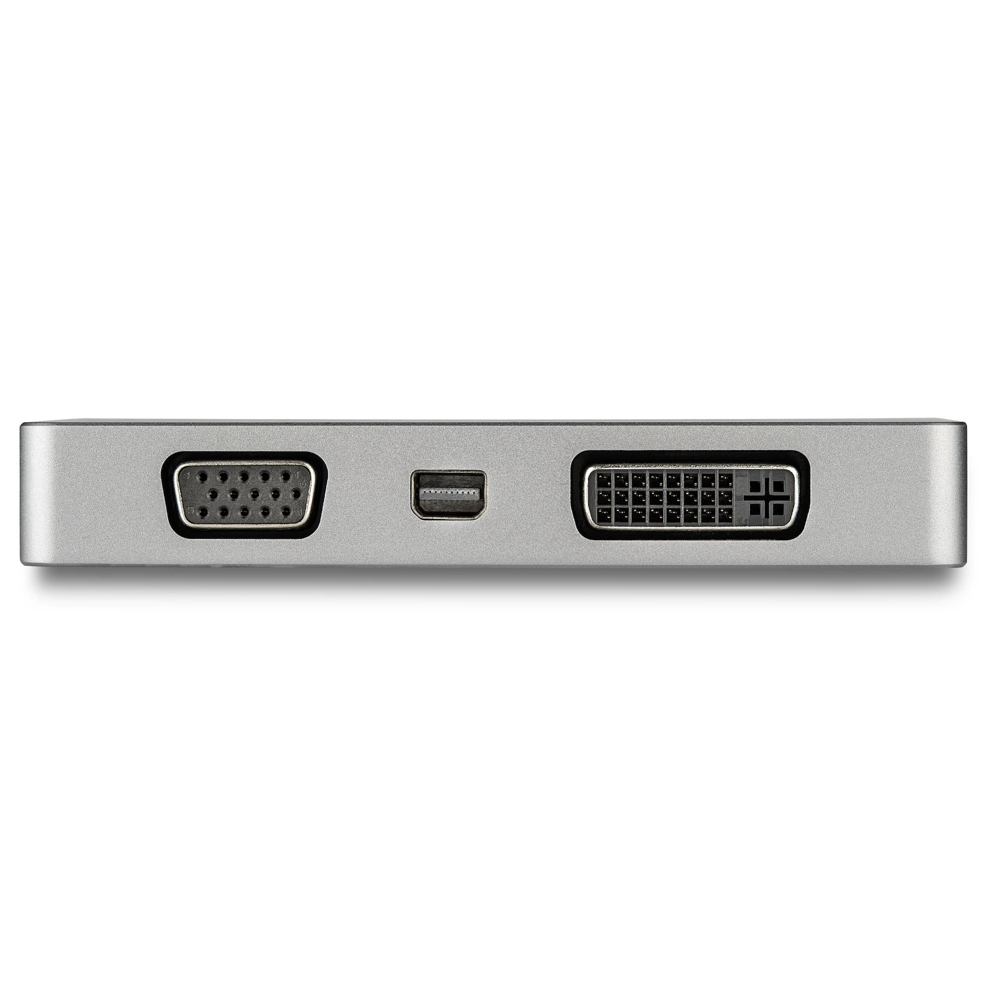 USB C Multiport Video Adapter - USB-C To 4K 60Hz Mini DisplayPort 1.2 Or 1080p VGA Monitor Adapter - USB Type-C 2-in-1 MDP HBR2 HDR/VGA - View #6