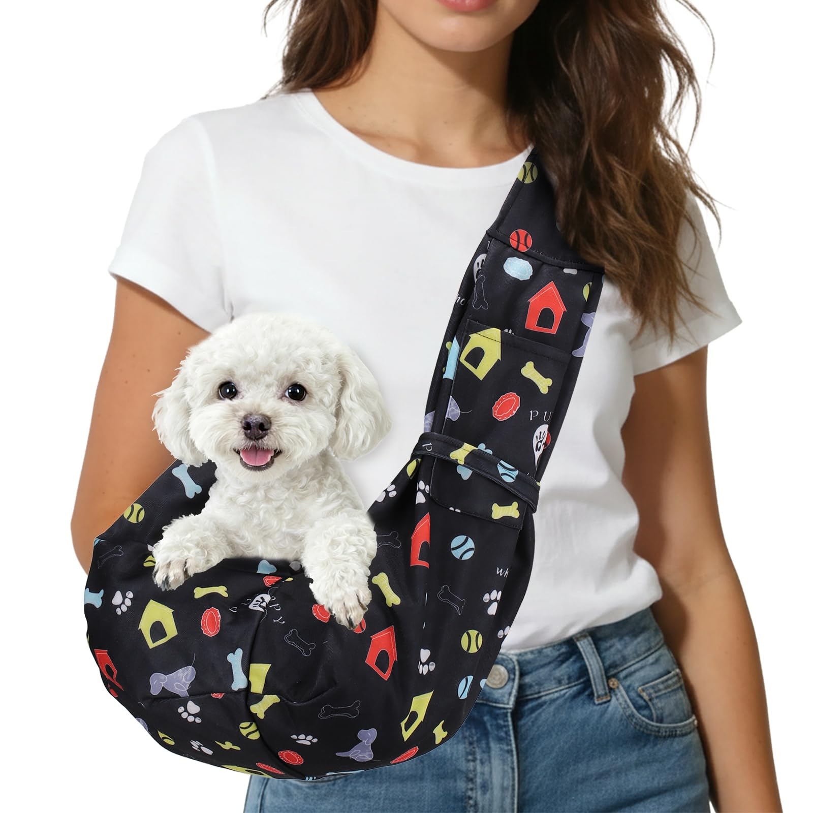 Sac de transport pour chat en camping et voyage bleu