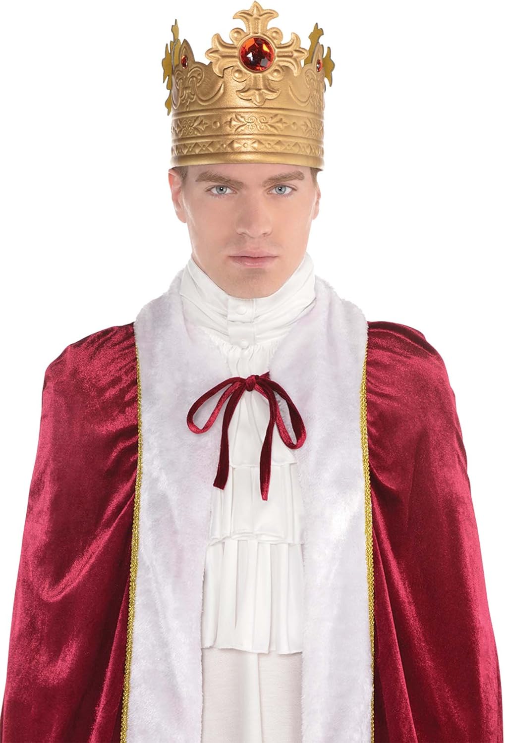 Amscan 849983 Adult King's Crown (Gold Foam and Plastic