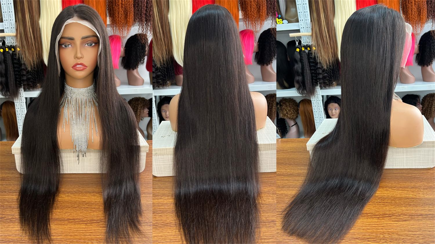 Perruque 13x4 HD Lace wig straight pour oublier les démarcations de fixations