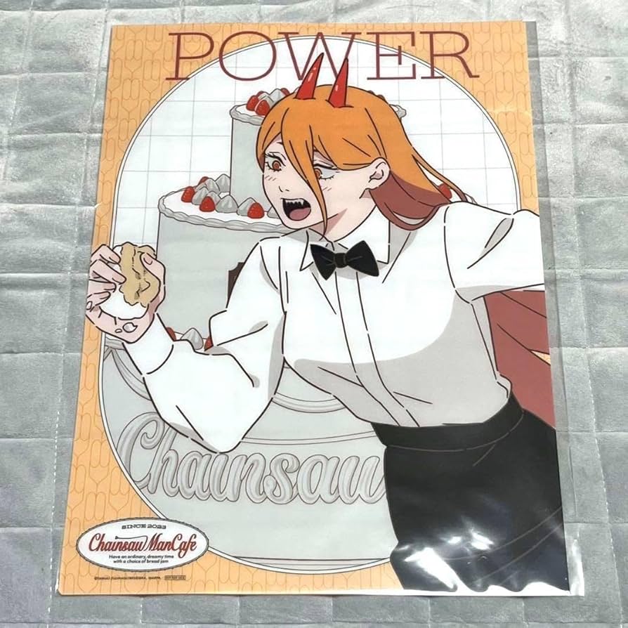 チェンソーマン クリアポスター プチッと乗ります チェンソーマン