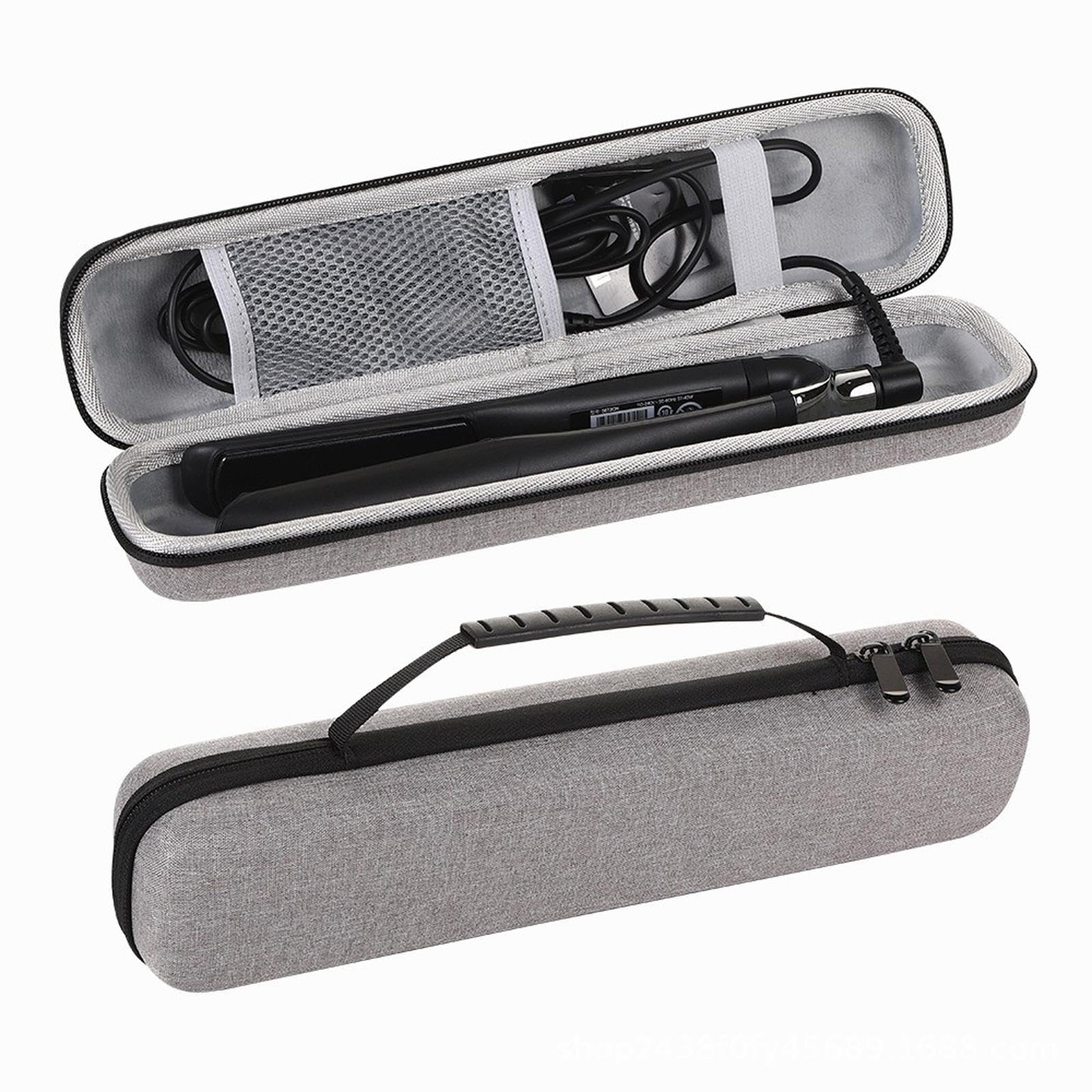 HENYGEN Professional Hair Dryer Accessories Storage Pouches with Soft Flannel Interior and Sturdy Oxfords Fabric Portable Hair Artist Bag