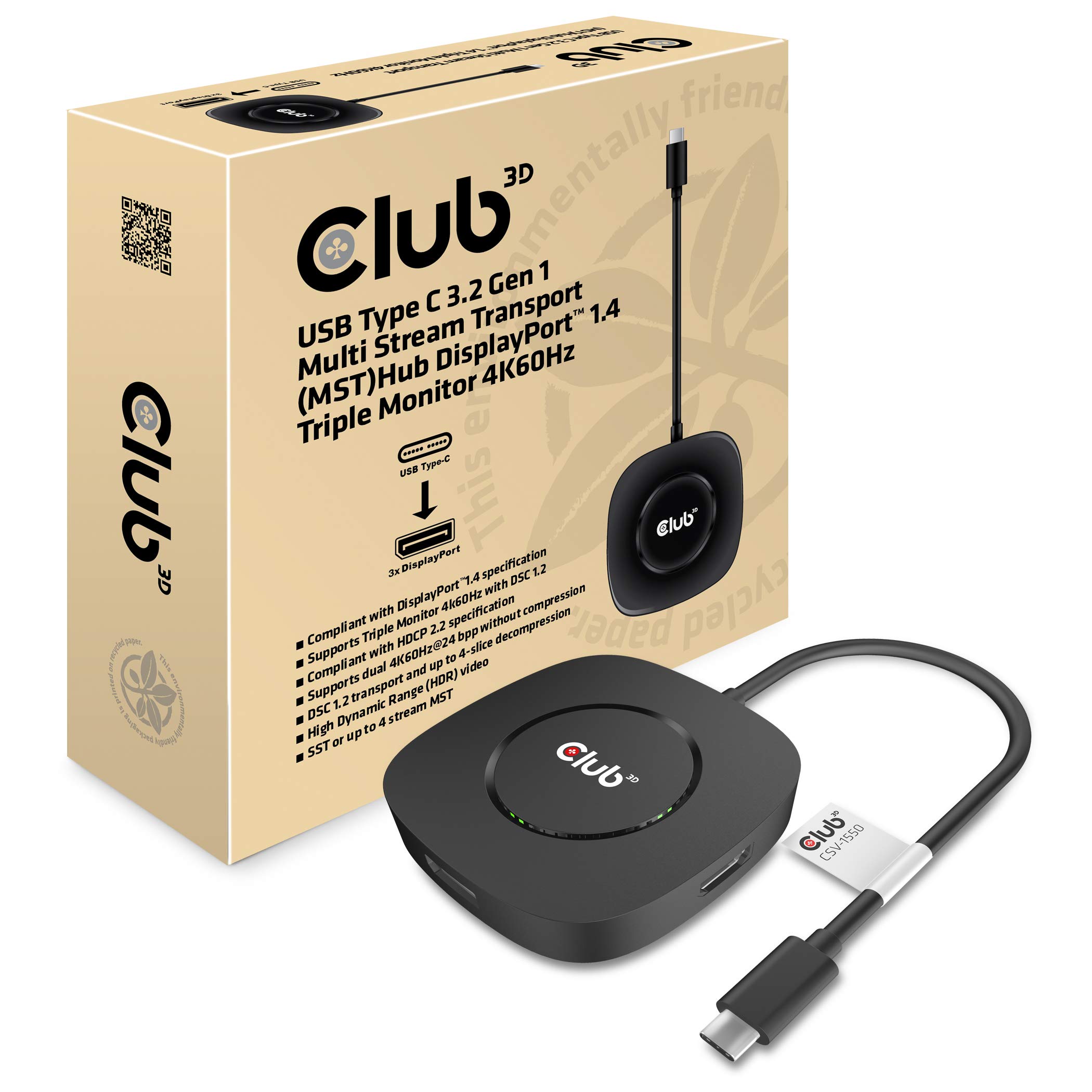 分配器・切替器 Club 3D USB 3.2 Gen1 Type C CSV-1564 分配器・切替器 Club 3D USB 3.2 Gen1 Type C CSV-1564 CSV-1564