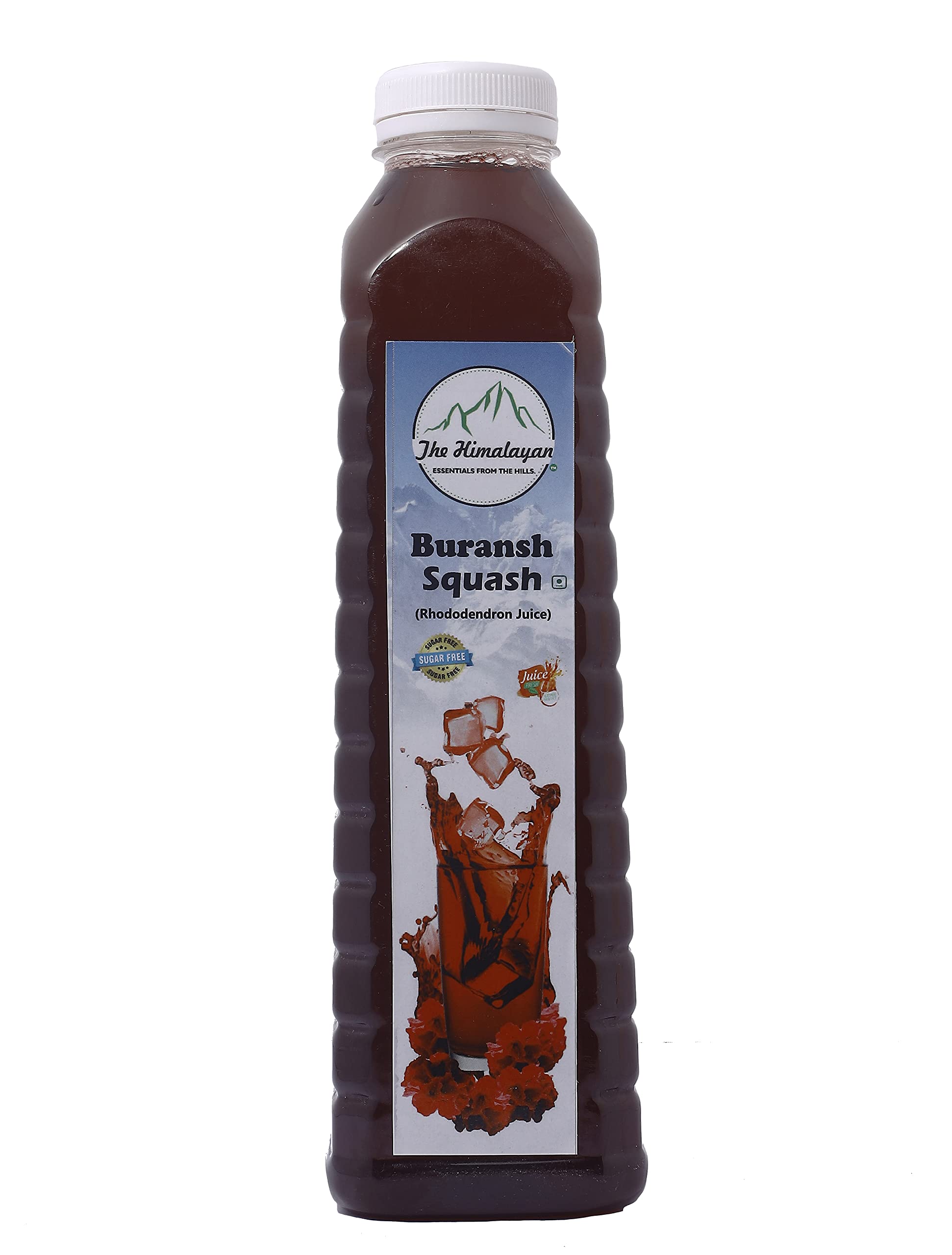 The Himalayan Buransh (Rhododendron) Squash Sugar Free| Red Flower Juice| No Added Color | Immunity Booster Drink - Pack of 2 (B0B77KJ54Y) Amazon Price History, Amazon Price Tracker