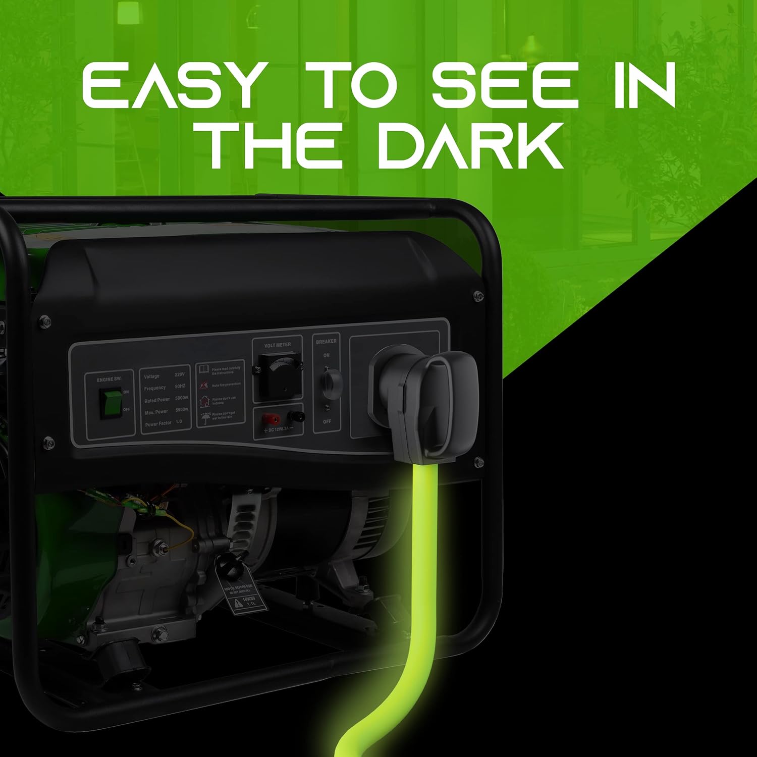 GearIT 30A RV Extension Cord (30ft) and 30A Surge Protector (2700 Joules)