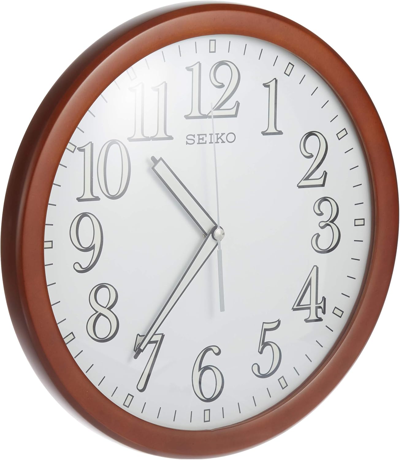Seiko Lumibrite Wooden Office Wall Clock Qxa720zls Buy Online at