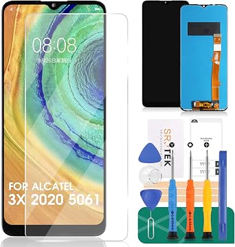 Screen Replacement for Alcatel 3X 2020 5061 for TCL10se 6.52 inch LCD Display Digitizer Touch Screen Assembly Glass Repair Not for 5062