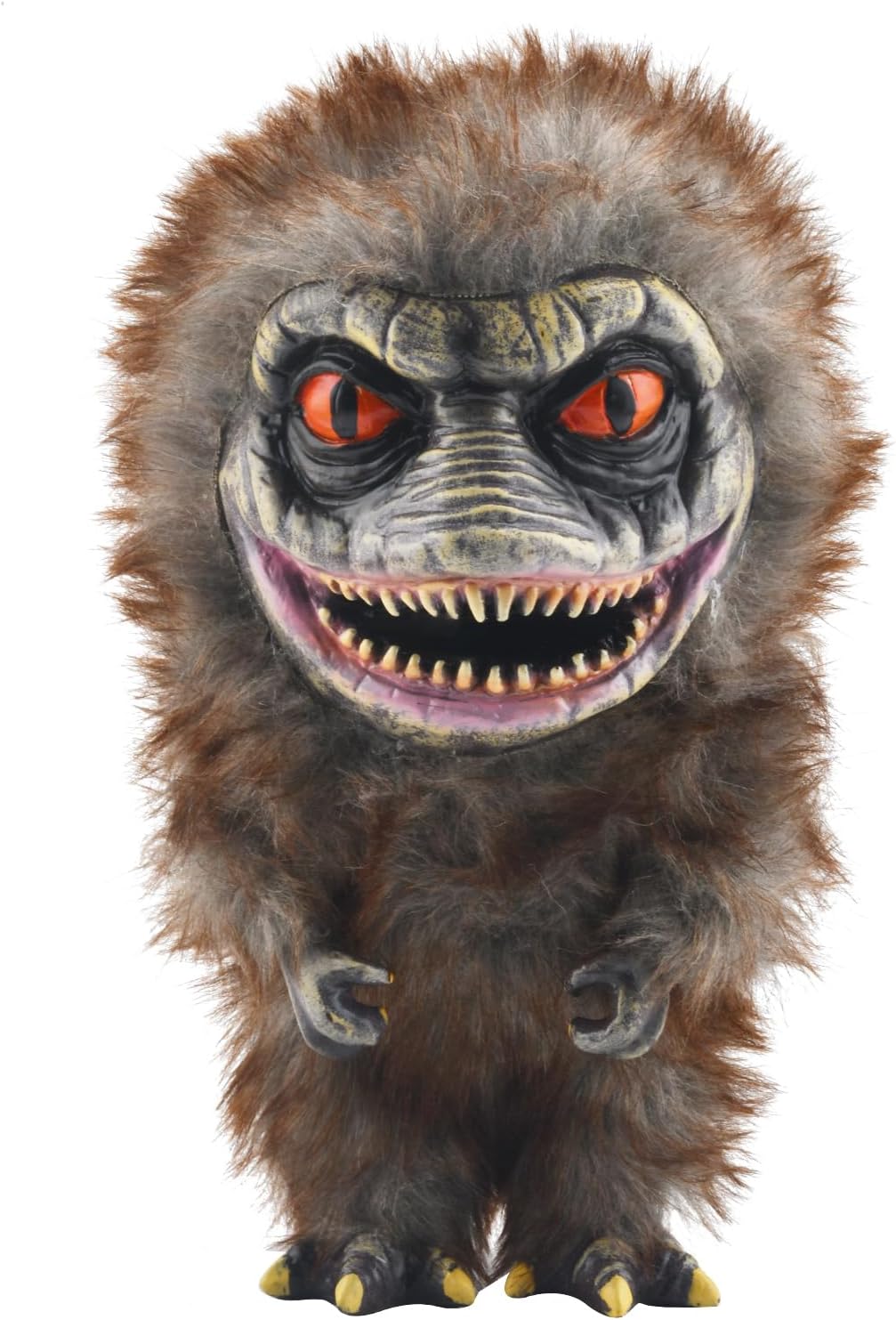 Alien Monster Prop Doll, Creepy Plush Doll Movie Stuffed Toy,Brown Funny Ugly Space Crite Horror Gifts for Adult Collector on Halloween Birthday