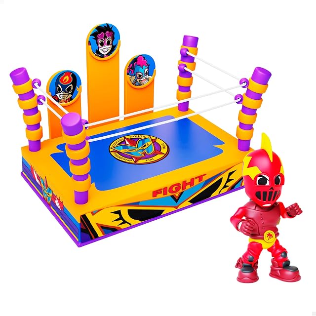Supermasked ColorBaby Ring de Entrenamiento para los superhéroes, Juguetes de superhéroes