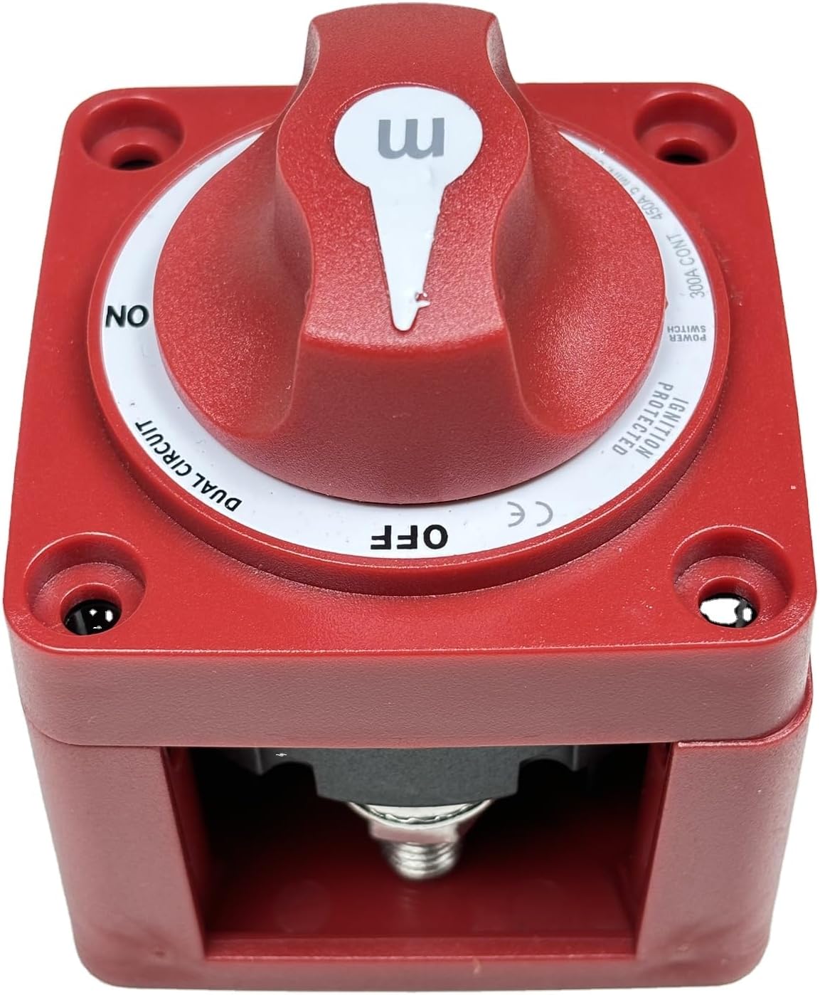 Battery Switch 6010 m-Series for Mini Dual Circuit Red YDXFDPARTS