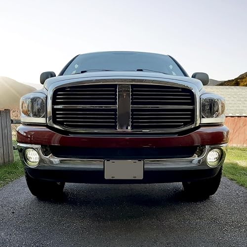 Miniatura 7 de XPCTD Luces antiniebla LED mejoradas para Dodge Ram 1500 2500 3500, Dodge Ram 1500 2002-2008, Ram 2500 3500 2003-2009, Durango 2004-2006, lado del