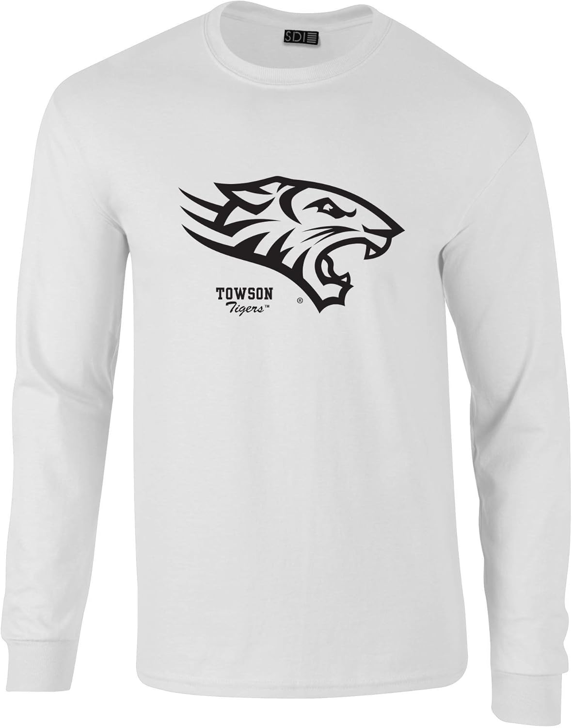 NCAA 100% Cotton Long Sleeve Tee, Big Mascot Design