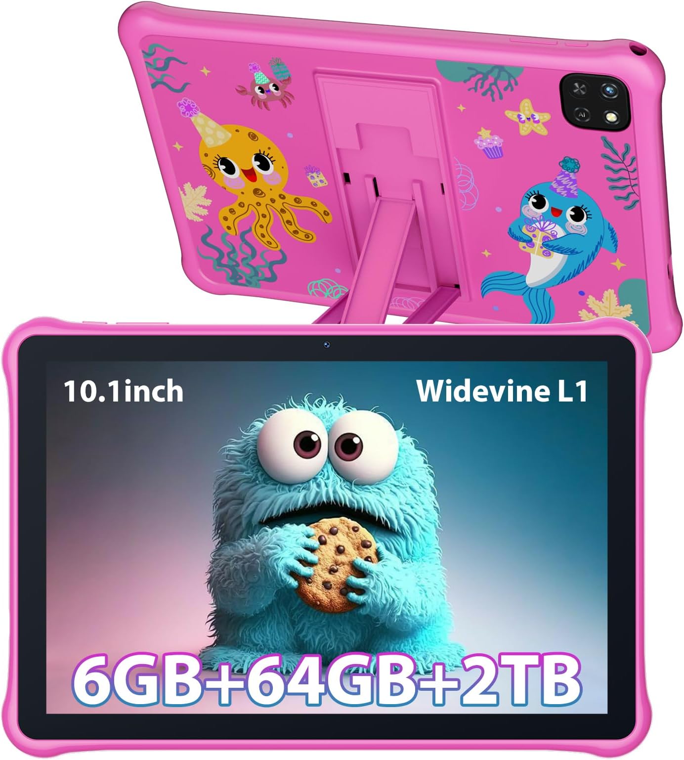 O2 Tablet Kids OSCAL Pad 50 Kids tablet 10 inch Tablet for Kids, Android Kids Tablets ...