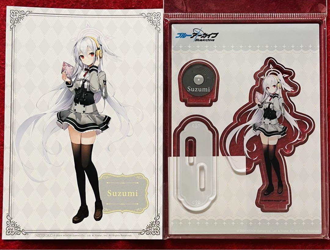 ブルーアーカイブ　2視点のぞきアクリルスタンド　イチカ　ハスミ ブルーアーカイブ 2視点のぞきアクリルスタンド イチカ ハスミ