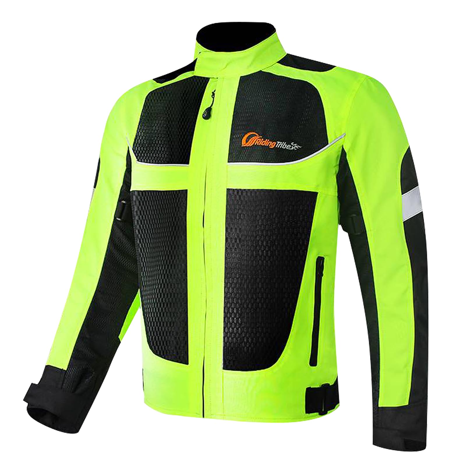HONTIUS Warnschutz-Motorradjacke mit reflektierenden Streife
