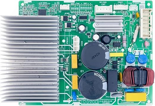 Air Conditioner Control Board,Compatible For Midea,KFR-35W/BP3N1 RX24Tmini SDM15G60 LNK3206 ECN30622 D.13.WP2-1 17122000057605 PCB