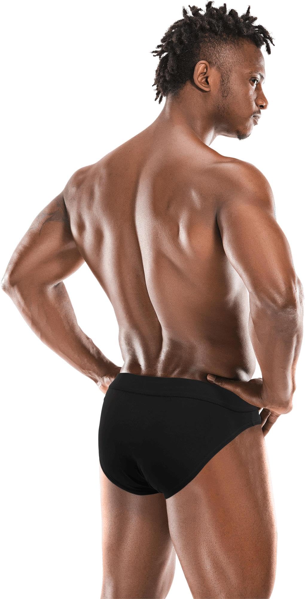 normani 10 x Herren Retro Slips aus Bio-Baumwolle - Atmungsaktive Unterhosen Unterwäsche Boxershorts für Männer mit weichem Bund