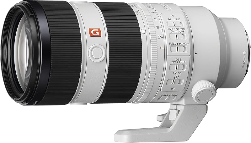 Lente con zoom de fotograma completo Sony FE 70-200 mm F2.8 GM OSS II | Teleobjetivo de apertura constante Zoom G Master Lens (SEL70200GM2), alcance adicional, alto rendimiento 1,4x y 2x