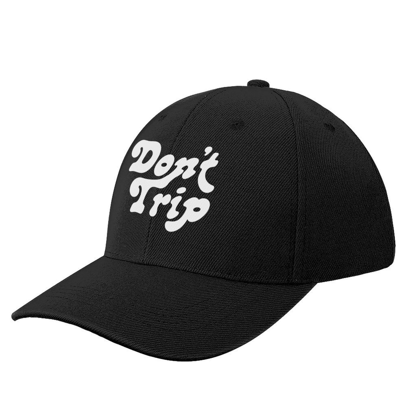 Cizieoe Men's Colour Don't Trip Baseball Cap Summer Hat Fishing Hat Caps Wo