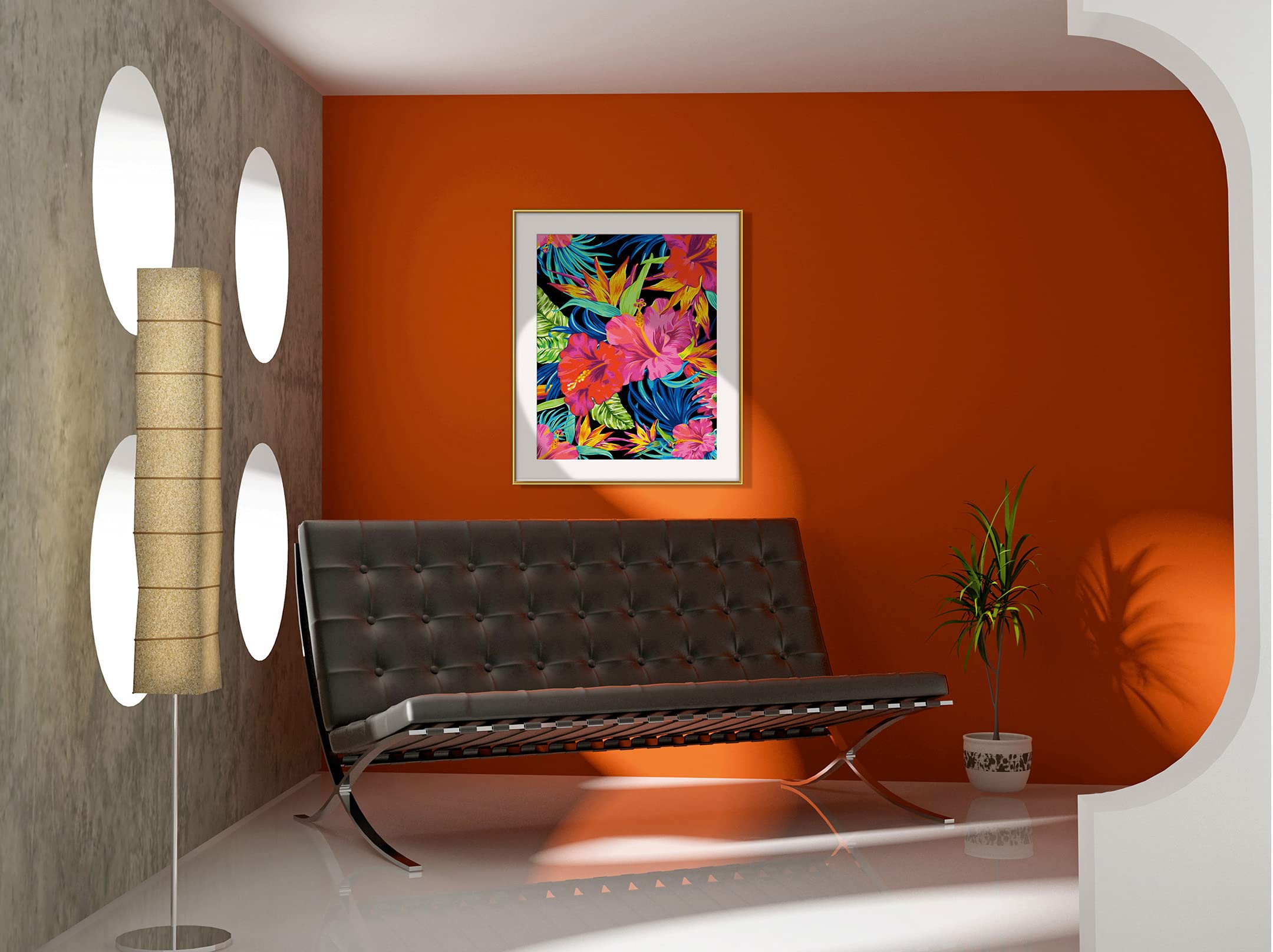 Schipper Master Class Premium 40x50cm Exotische Blütenträume (609130851