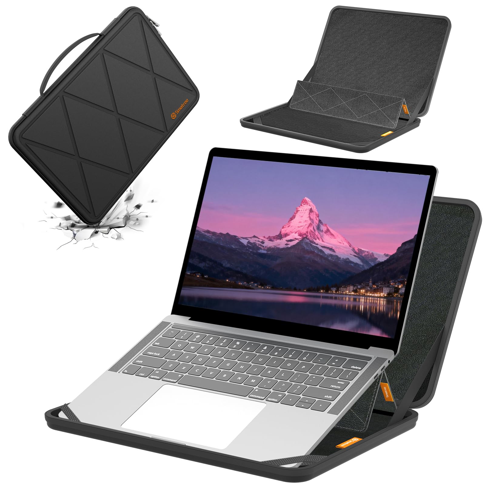 Smatree MS40T Protección rígida 13 Pulgadas Funda para portátil Compatible con HP Spectre x360 14/14t, para ASUS ROG Flow X13, MSI Summit 13/E13 AI/E13 AI Evo/E13 Flip, para Microsoft Surface 7