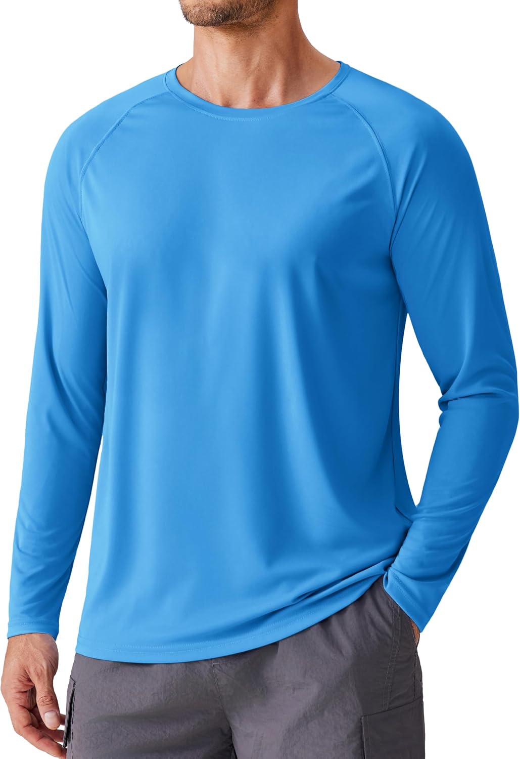 PINSPARK Mens' Long Sleeve UPF 50+ Fishing Shirts (various) $7
