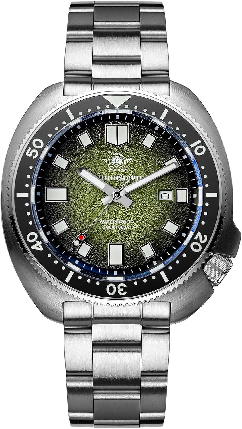 ADDIESDIVE Diving Quartz Watches Synthetic Sapphire 200 M