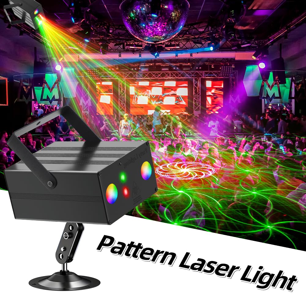Éclairage festif, lumières disco pour DJ, boules à facettes, stroboscopes, projecteurs RGB/LED, télécommandes vocales. Idéal pour les clubs, bars, fêtes d'anniversaire, cinémas et éclairage de scène.