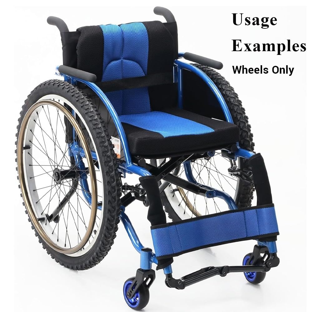 Conjunto De Rueda Trasera Para Silla De Ruedas, 24" X 1,95" (50-507) Ruedas Para Silla De Ruedas Deportivas, Accesorios De Repuesto Para Neumáticos(12mm Bearing)