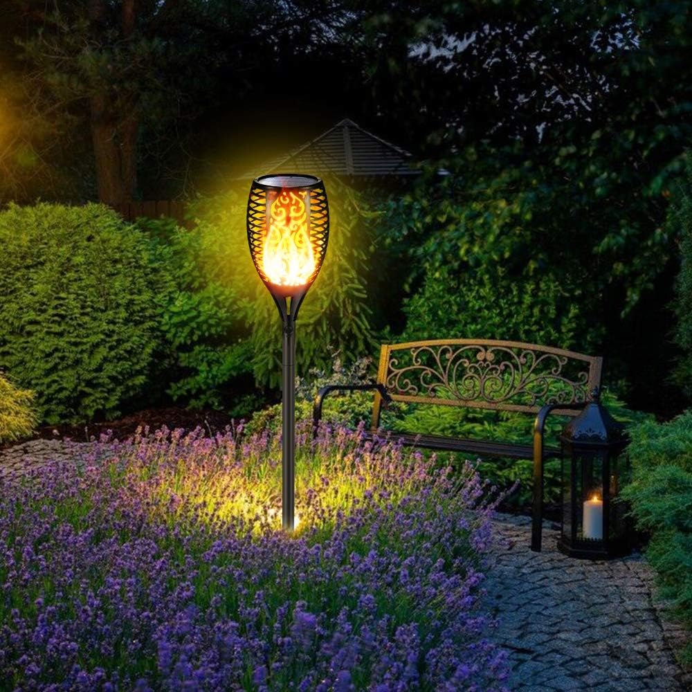 🔥 Solar Lights Upgraded, Waterproof Flickering Flames Torches Lights Outdoor Solar Spotlights Landscape Decoration Lighting Dusk to Dawn Auto On/Off Security Torch Light for Patio Driveway (4 Pack) Super Cheap 🛒 Solar Lights Upgraded, Waterproof Flickering Flames Torches Lights Outdoor Solar Spotlights Landscape Decoration Lighting Dusk to Dawn Auto On/Off Security Torch Light for Patio Driveway (4 Pack)