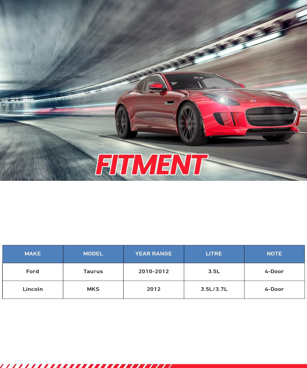 Rear Dics Brake Caliper Assembly with Bracket Compatible with 2010-2012 Ford Taurus, 2012 Lincoln MKS | Rear Brake Caliper Driver and Passenger| Brake Calipers for 18-B5264 & 18-B5265