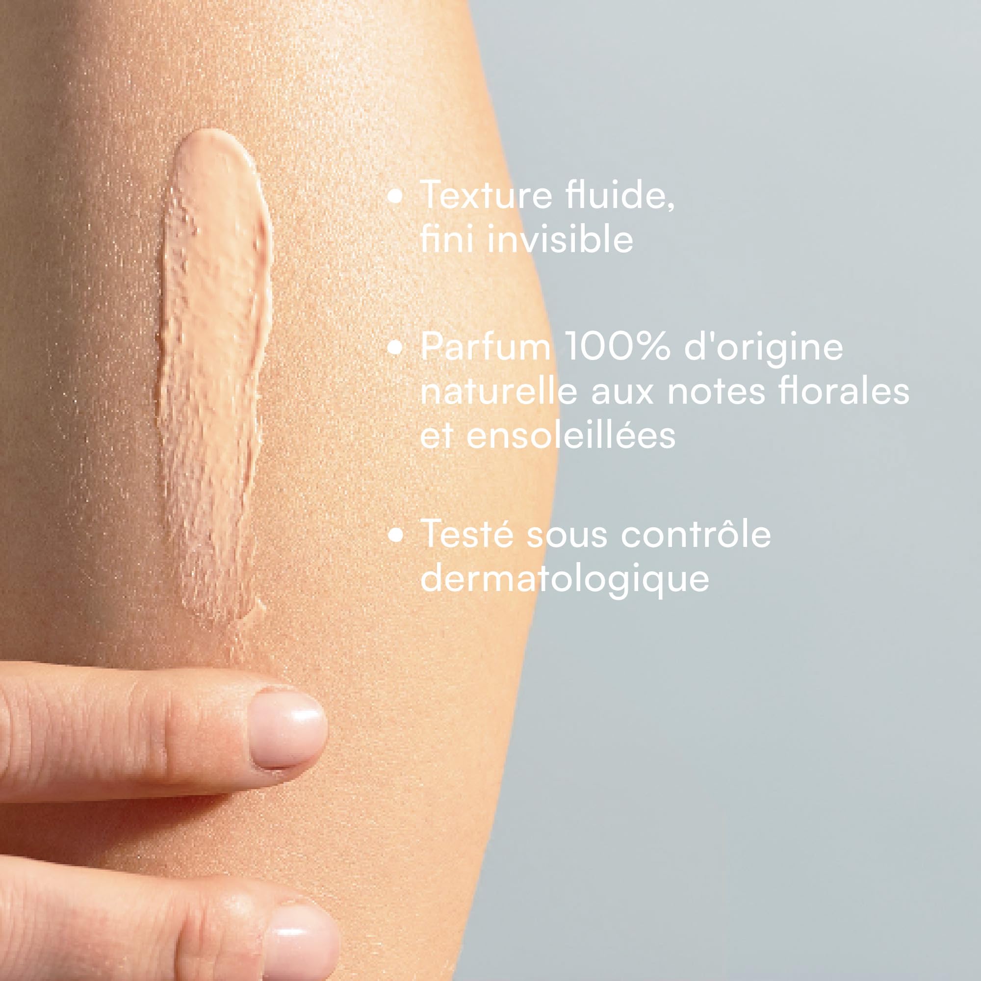 Laboratoires de Biarritz - Lait Solaire Invisible SPF50 - Texture Fluide Invisible - Visage & Corps - Effet Frais dès Application - Parfum 100% d’Origine Naturelle - 100 ml - Fabriqué en France
