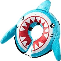 Vista 27 de BENCMATE - Collar inflable protector para perros y gatos, collar de recuperación de mascotas, suave, no bloquea la visión, E-collar (XL, rosa)