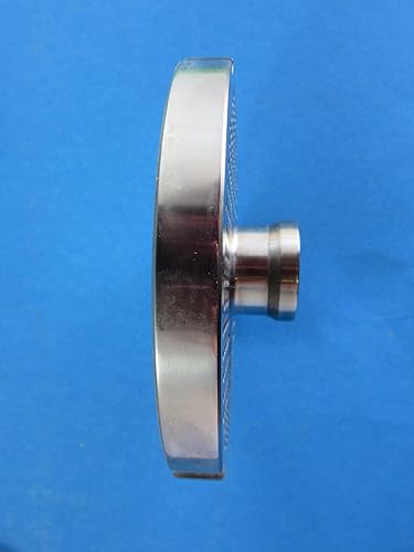 Miniatura 2 de Tamaño #52 x 18" FINE Grind - Plato para picar carne comercial por Smokehouse Chef. Se adapta a Hobart, Butcher Boy, Biro, Berkel y otros (agujeros