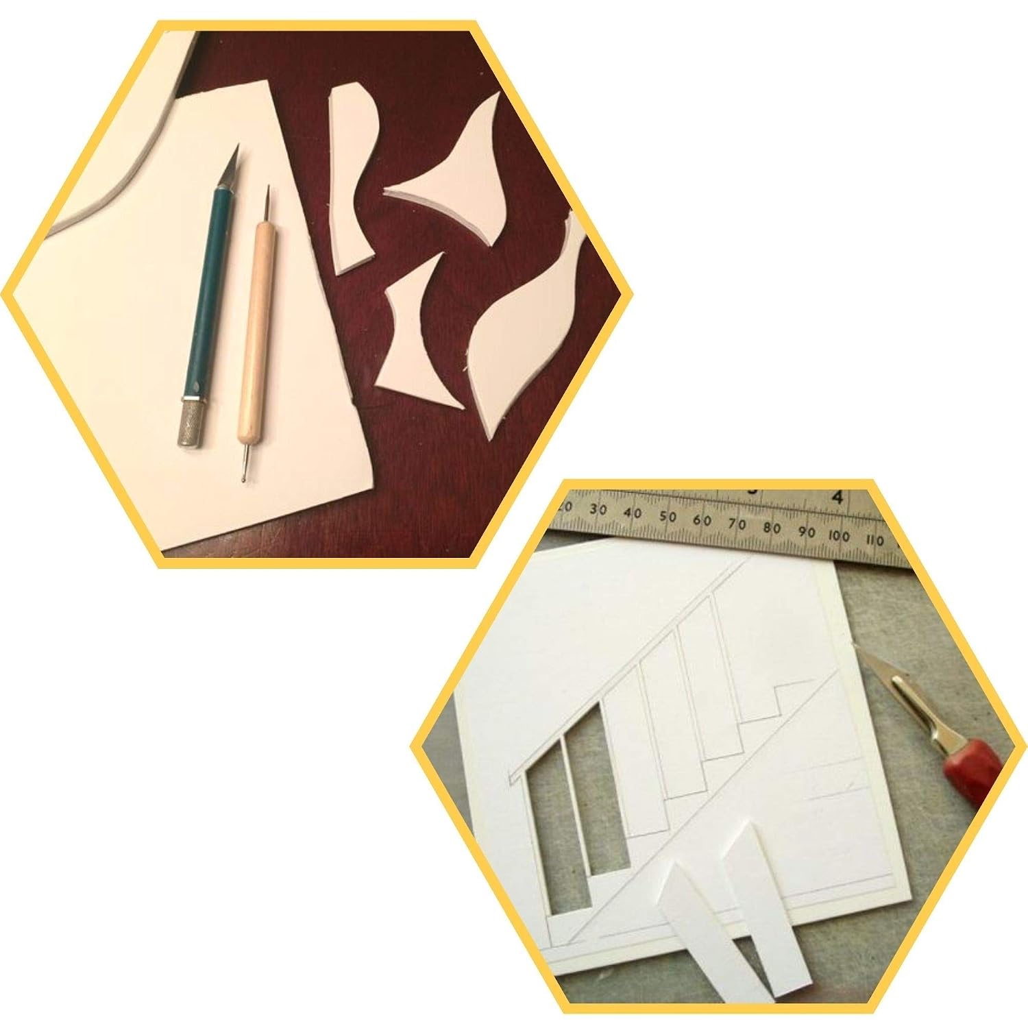 Performore - Expanded PVC Sheet - 2 Pack - Lightweight Rigid Foam - 3mm (1/8 Inch) - 12 x 12 Inches - White - Ideal for Signage, Displays, and Digital/Screen Printing