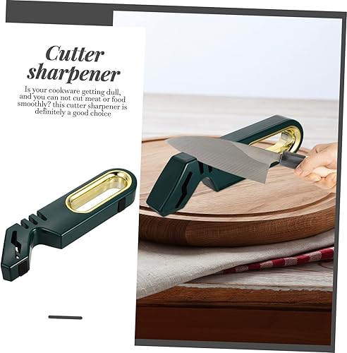 Miniatura 2 de MUCKLILY 2 unids 4 en 1 sacapuntas piedra para afilar cuchillos profesional cortador afilador de piedra húmeda afilador de diamante herramienta de