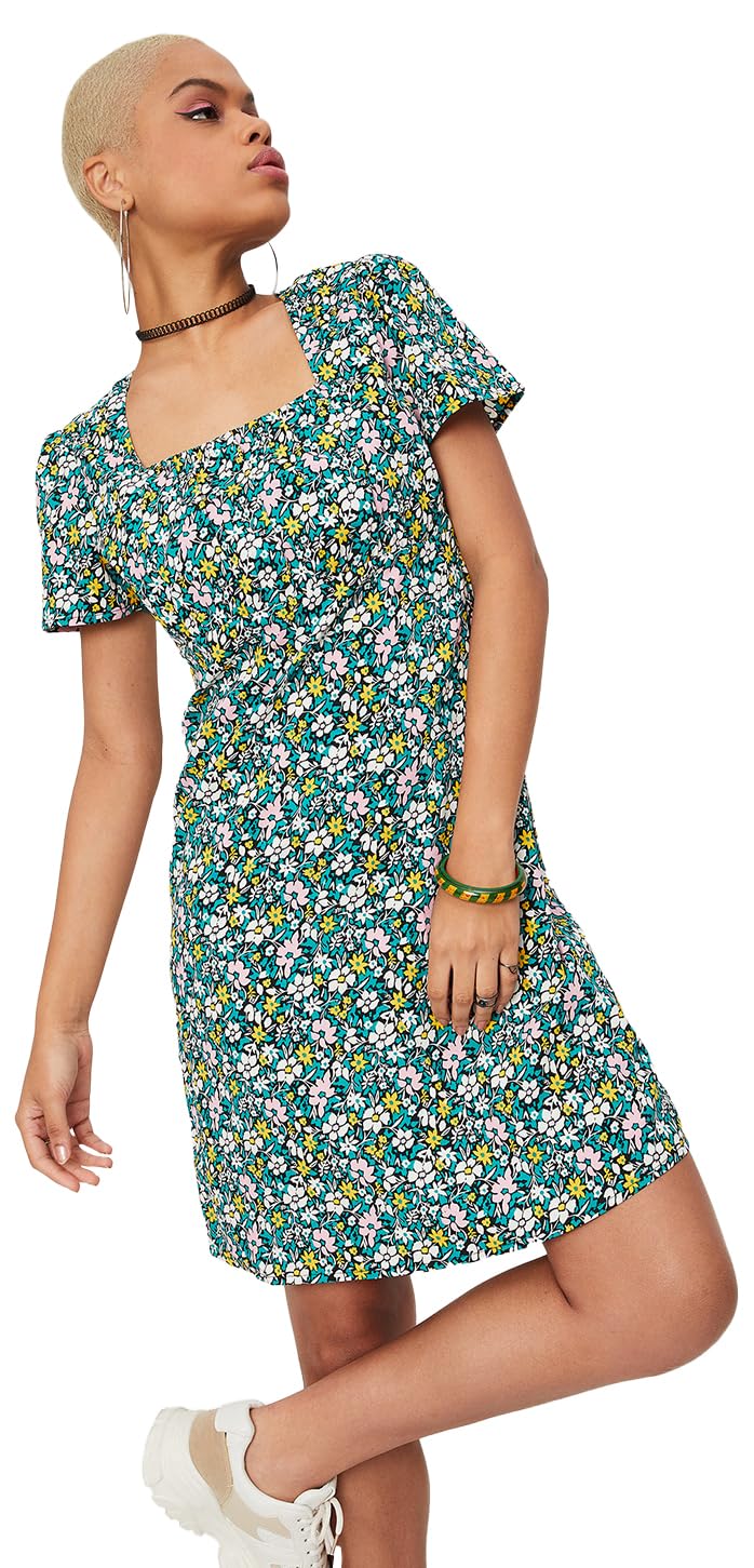 max Women's Polyester A-Line Below The Knee Dress-picture-51