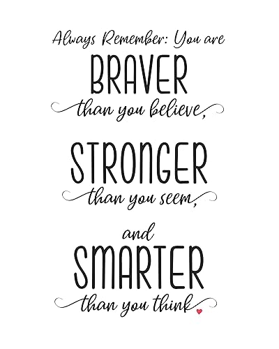 Miniatura 3 de Inspirational Winnie Pooh Quote Prints, 4 (8x10) Unframed Photos, Wall Art Decor Gifts Under 20 for Home Office Nursery School Student Teacher Coach