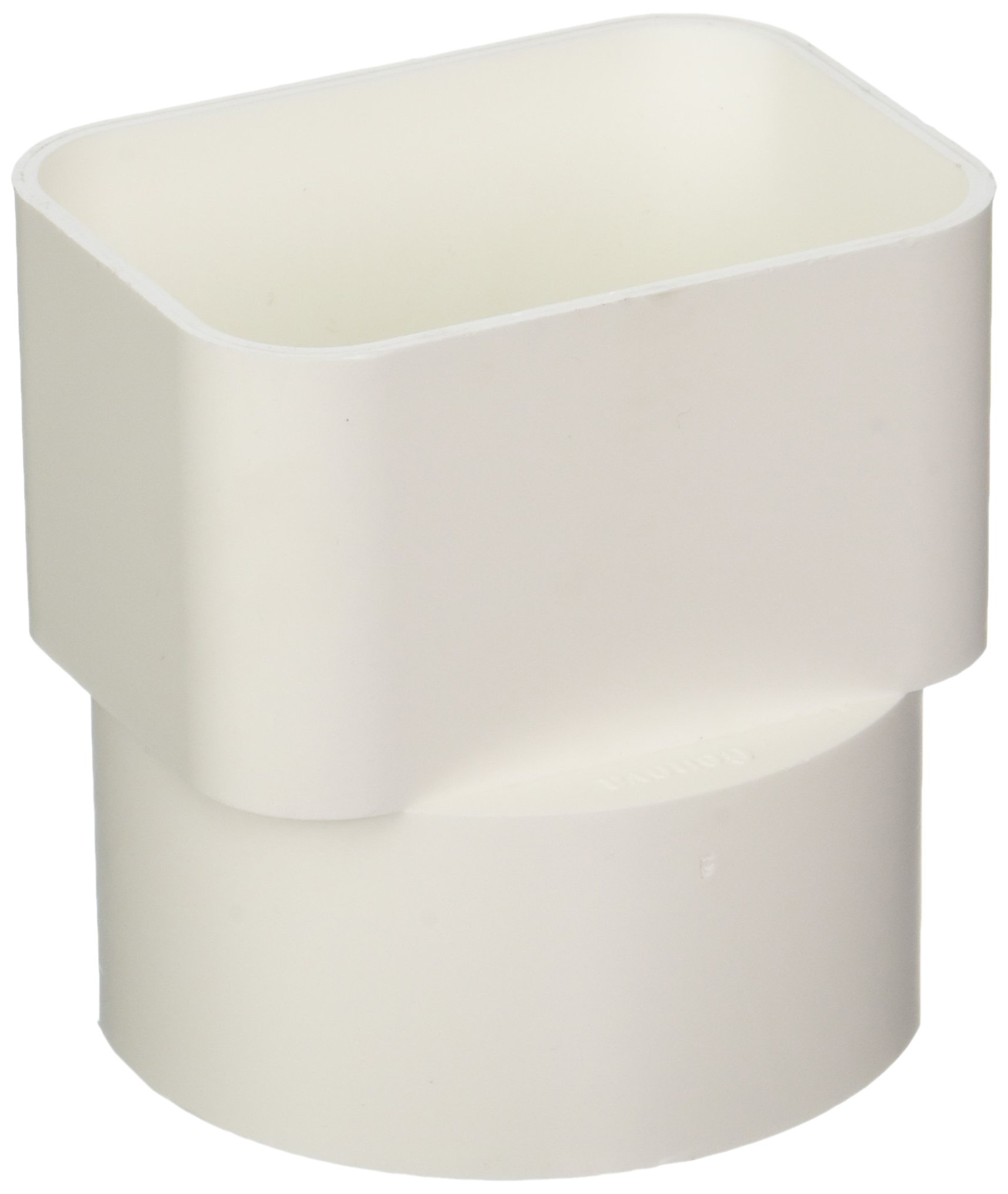 downt 「downt」 Amazon.com: Genova Products S45233 Styrene Downspout Adapter, 2