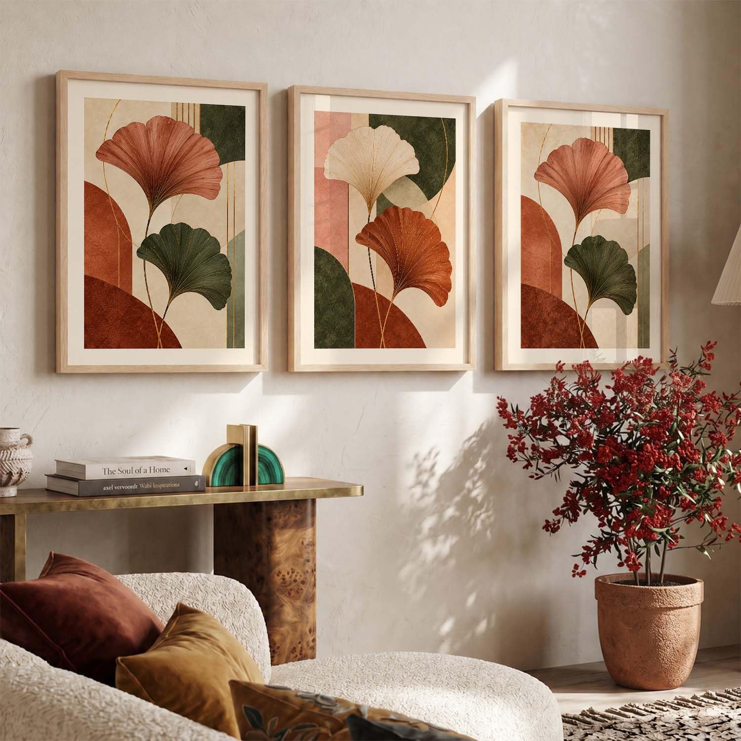 BOHO Wall Art Set - Maximalist Prints with Frame -7 BOHO Wall Art Set - Maximalist Prints with Frame -7