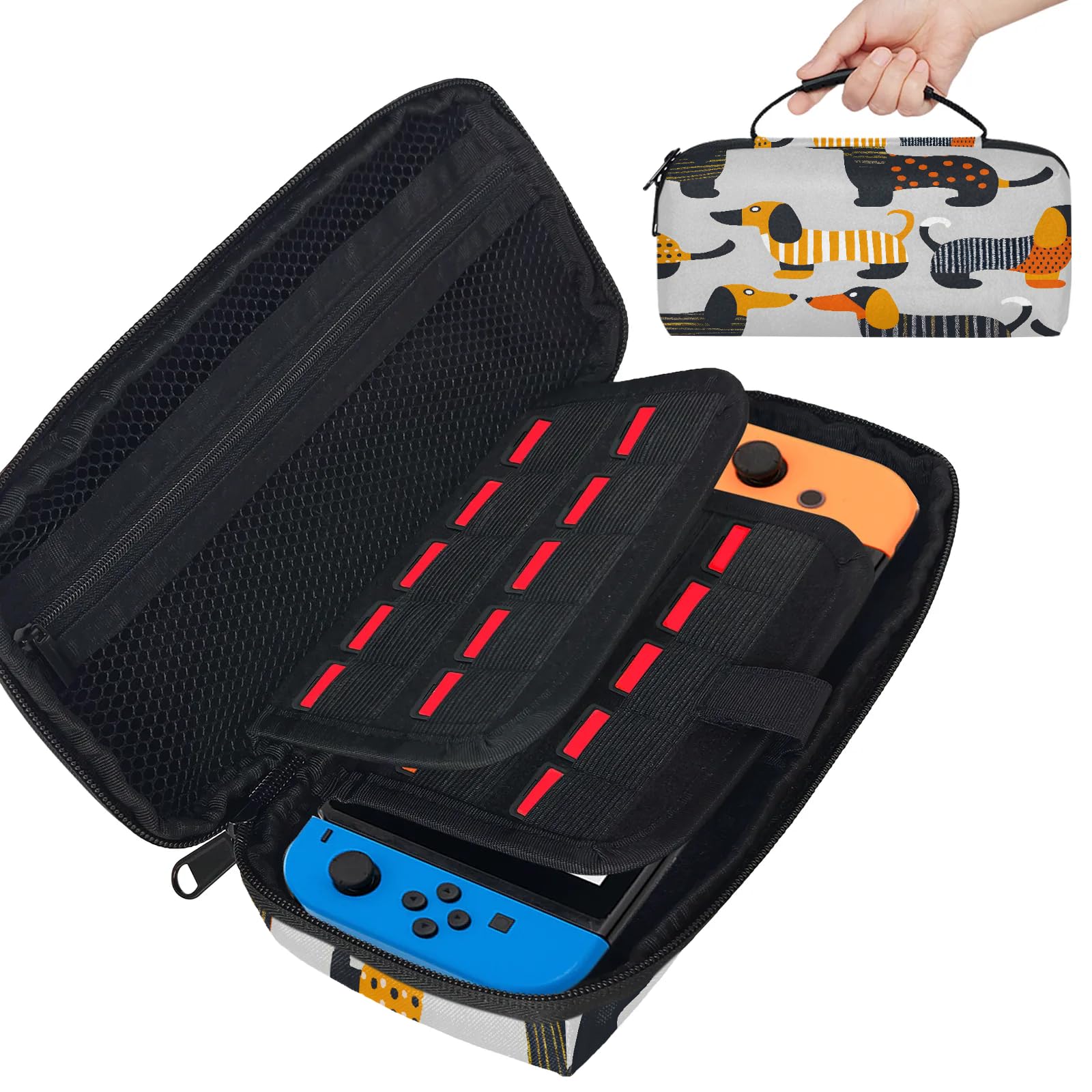 Amazon.com: BICUUZHI Dachshund Dogs Carry Case Compatible with
