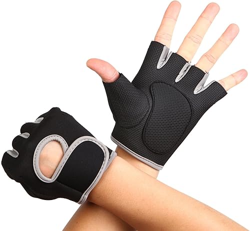 Flammi - Guantes de ejercicio para mujer, guantes de entrenamiento fundamentales para gimnasio